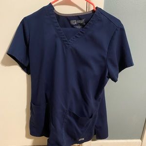 Navy Greys Anatomy Scrubs